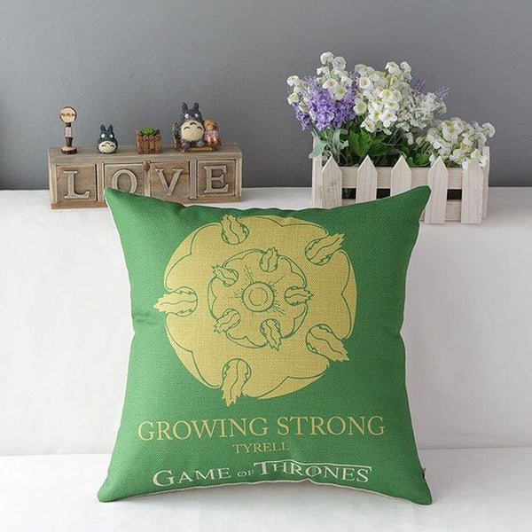 Song of Ice and Fire Game of Thrones Cushion cover Sofa Decorative Throw Pillowcase Home Chair Car Seat Cojines almofadas
