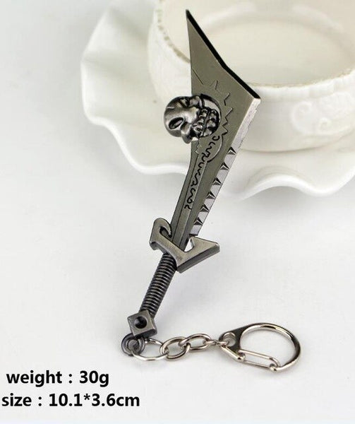 Hot Games CSGO Guns Ak47 Weapon Keychains Gun CS GO Key Holders Llaveros For Men Chaveiro Porte Clef For Russian Fan