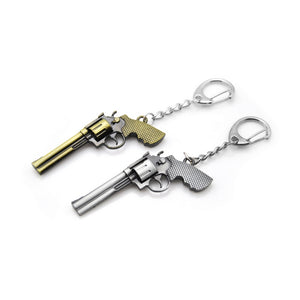 Original new Novelty Counter Strike Revolver Guns Keychain Men Trinket CS GO Awp Rifle Sniper Key Ring Jewelry Souvenirs Gift