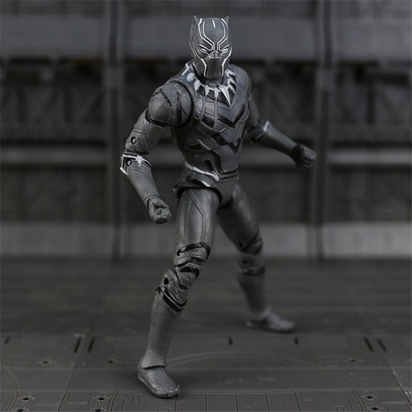 Iron Man Captain America Black Panther Winter Soldier Ant-Man  Falcon Scarlet Witch Vision Hawkeye Action Figure Model Toys N033