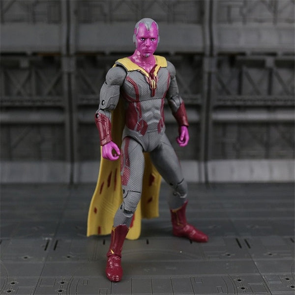 Iron Man Captain America Black Panther Winter Soldier Ant-Man  Falcon Scarlet Witch Vision Hawkeye Action Figure Model Toys N033