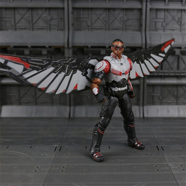 Iron Man Captain America Black Panther Winter Soldier Ant-Man  Falcon Scarlet Witch Vision Hawkeye Action Figure Model Toys N033