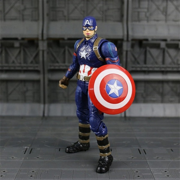 Iron Man Captain America Black Panther Winter Soldier Ant-Man  Falcon Scarlet Witch Vision Hawkeye Action Figure Model Toys N033