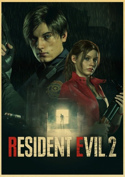 Classic Game Retro Poster Vinatge Wall Decoration Good Quality Printed Wall Painting Home Room Art Wall Posters