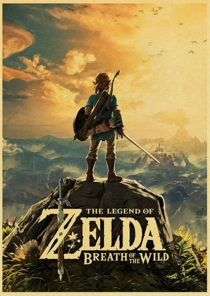 Classic Game Retro Poster Vinatge Wall Decoration Good Quality Printed Wall Painting Home Room Art Wall Posters