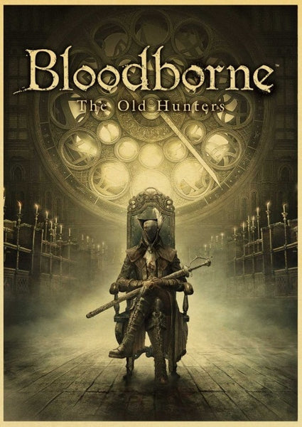 Classic Game Retro Poster Vinatge Wall Decoration Good Quality Printed Wall Painting Home Room Art Wall Posters