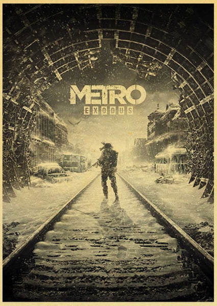 Classic Game Retro Poster Vinatge Wall Decoration Good Quality Printed Wall Painting Home Room Art Wall Posters