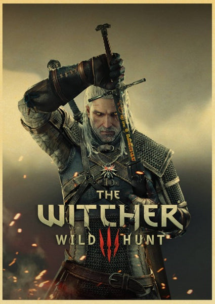 Classic Game Retro Poster Vinatge Wall Decoration Good Quality Printed Wall Painting Home Room Art Wall Posters