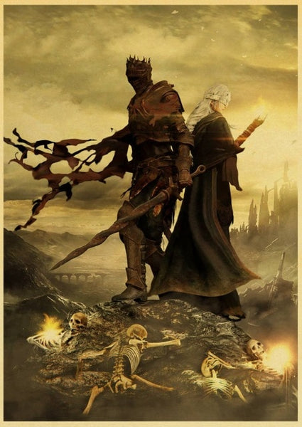 Classic Game Retro Poster Vinatge Wall Decoration Good Quality Printed Wall Painting Home Room Art Wall Posters