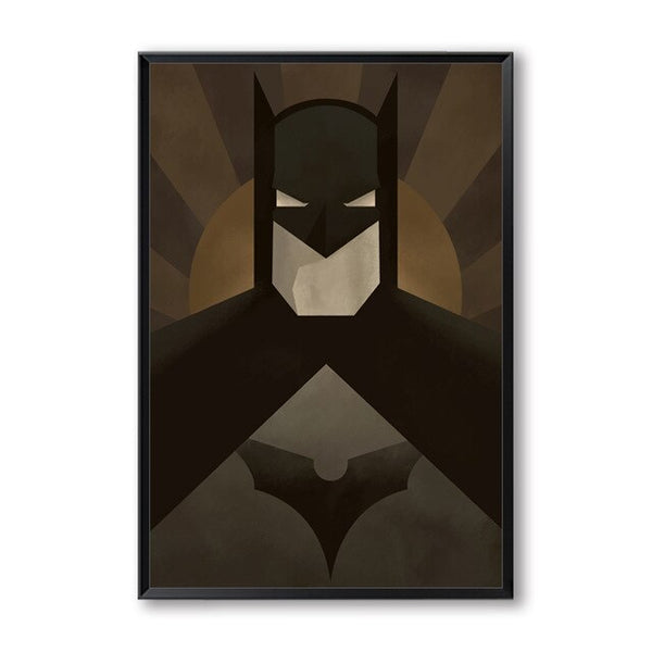 Elegant Poetry Superhero Avenger  Flash Cartoon Canvas Painting Art Print Poster Picture Wall Painting Home Decor