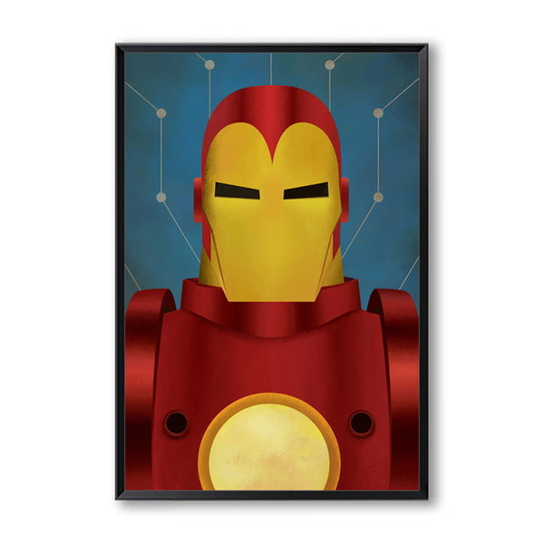Elegant Poetry Superhero Avenger  Flash Cartoon Canvas Painting Art Print Poster Picture Wall Painting Home Decor