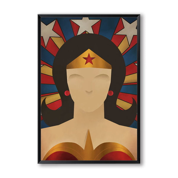 Elegant Poetry Superhero Avenger  Flash Cartoon Canvas Painting Art Print Poster Picture Wall Painting Home Decor