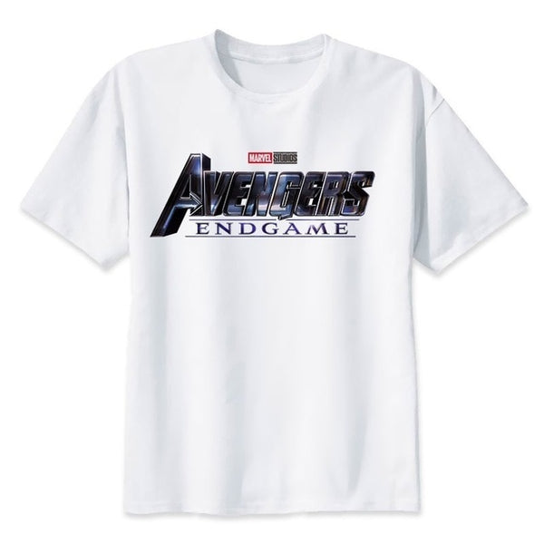 2019 Neweset Avengers Endgame T Shirt Men/women Ironman Captain America End Game Marvel T-shirt Superhero Custom TShirt Male