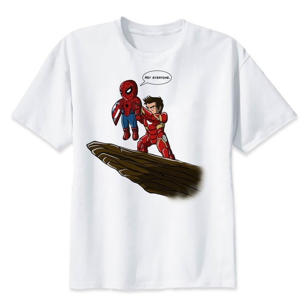 2019 Neweset Avengers Endgame T Shirt Men/women Ironman Captain America End Game Marvel T-shirt Superhero Custom TShirt Male