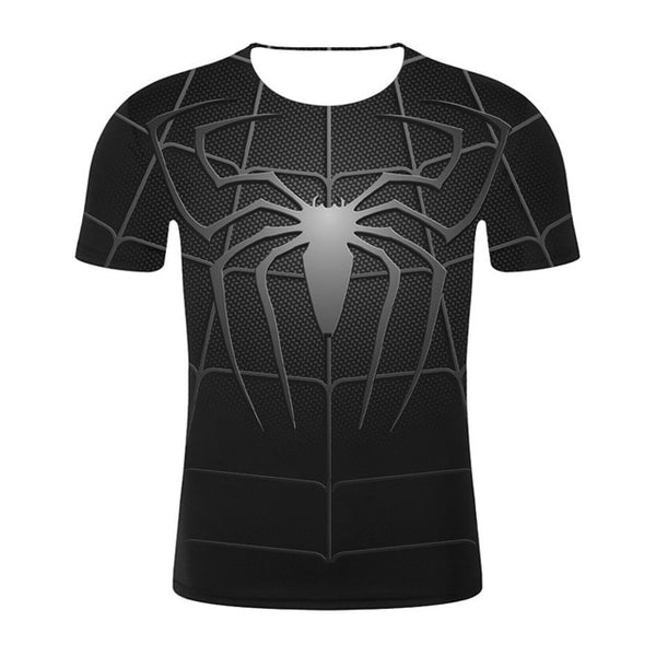 New Summer Marvel Avengers 3D Printed Ironman T Shirt Men Compression Crossfit Short Sleeve Men T-Shirt Fashion Fitness Clothing