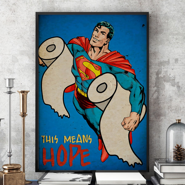 Funny Superman Deadpool Darth Vader Spiderman Wall Art Canvas Painting Nordic Posters And Prints Wall Pictures Bathroom Decor