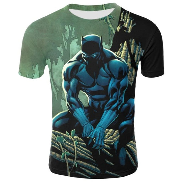 Marvel Avengers Iron Man 3D Print T-shirt