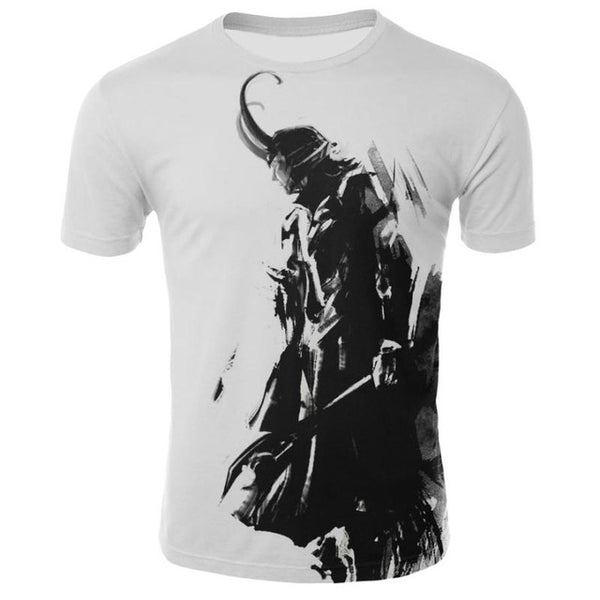 Marvel Avengers Iron Man 3D Print T-shirt