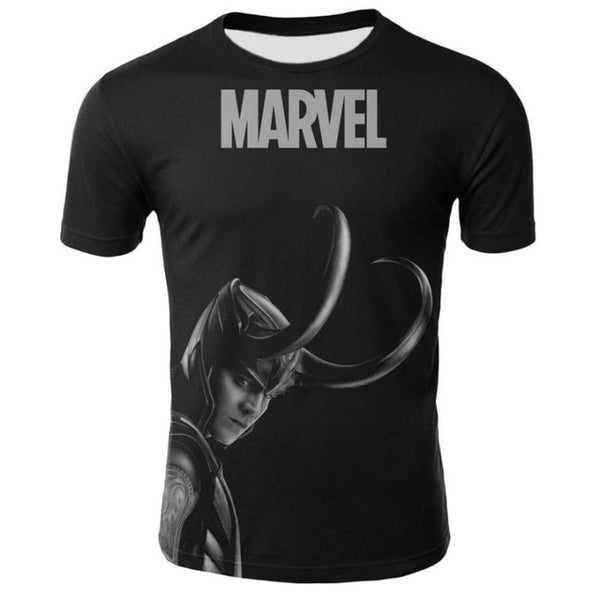 Marvel Avengers Iron Man 3D Print T-shirt