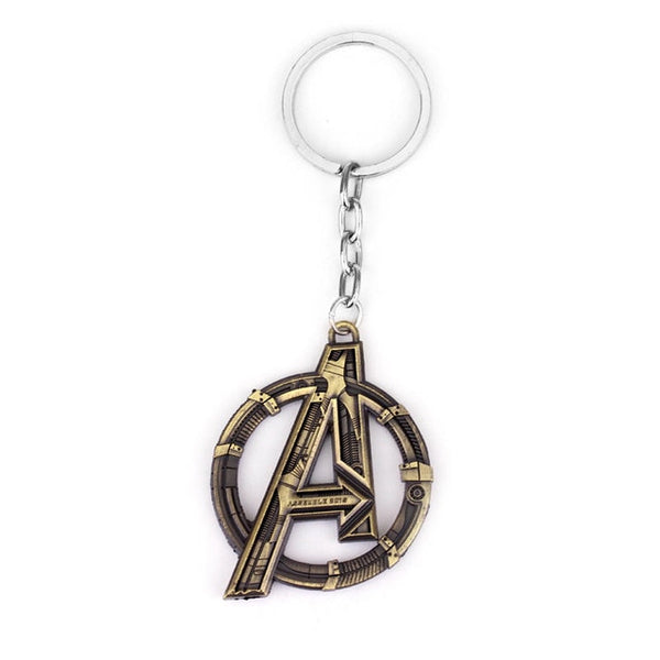 New Marvel The Avengers 4Keychain Superhero Captain America Iron Man Cool Keyring Car key Pendants Accessories Figure Toys