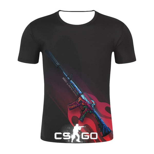 CS GO Gamer 3D T Shirt