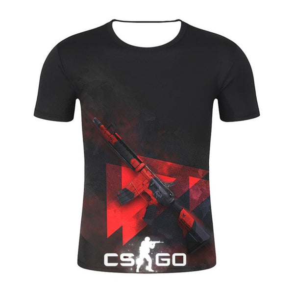 CS GO Gamer 3D T Shirt