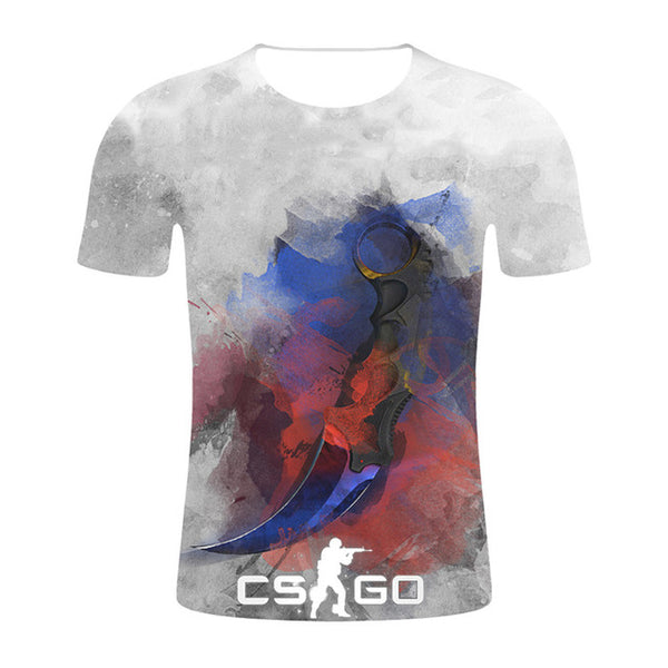 CS GO Gamer 3D T Shirt