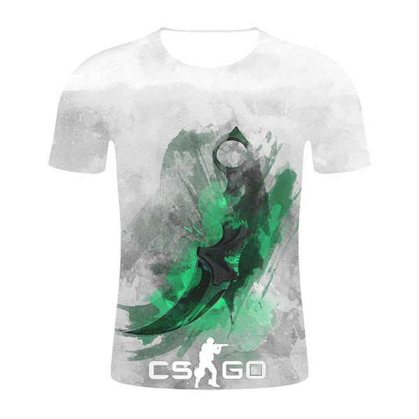CS GO Gamer 3D T Shirt