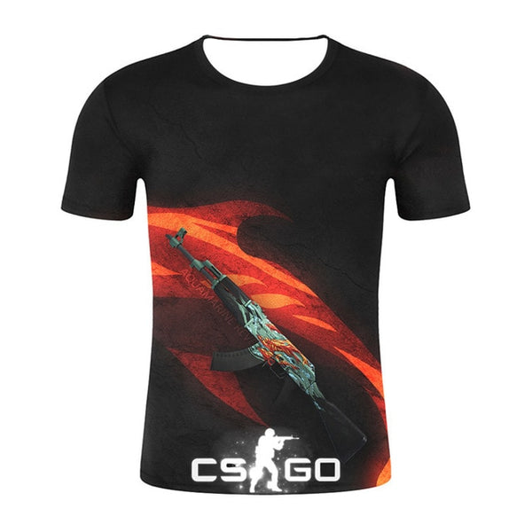 CS GO Gamer 3D T Shirt