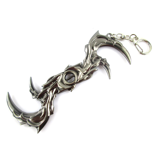 Bsarai LOL Glorious Executioner Draven Soul Reaper sword axe Model Key Chain Ring
