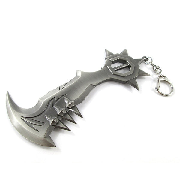 Bsarai LOL Glorious Executioner Draven Soul Reaper sword axe Model Key Chain Ring