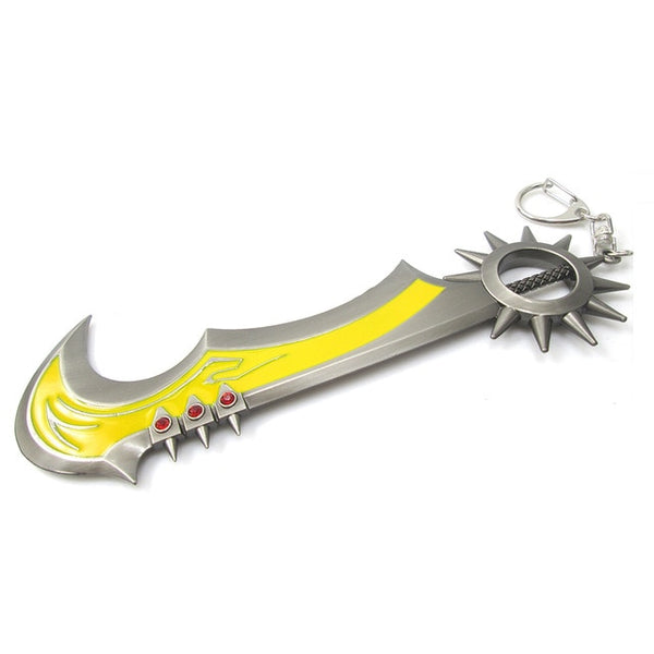 Bsarai LOL Glorious Executioner Draven Soul Reaper sword axe Model Key Chain Ring
