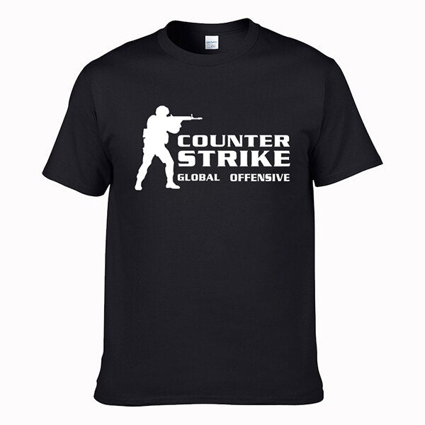 CS GO Gamer T Shirt 2017 Hot Counter Strike Global Offensive CSGO Men Tshirt Top Quality Brand Clothing Funny T-Shirt Cotton Tee