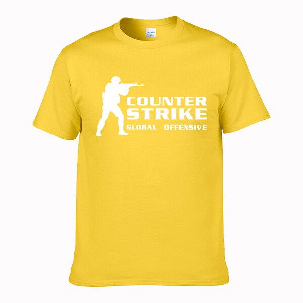 CS GO Gamer T Shirt 2017 Hot Counter Strike Global Offensive CSGO Men Tshirt Top Quality Brand Clothing Funny T-Shirt Cotton Tee