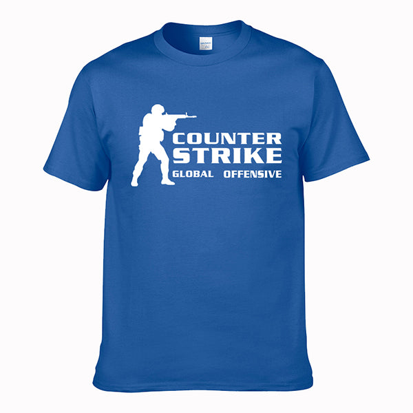 CS GO Gamer T Shirt 2017 Hot Counter Strike Global Offensive CSGO Men Tshirt Top Quality Brand Clothing Funny T-Shirt Cotton Tee