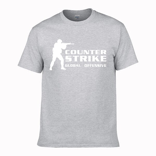 CS GO Gamer T Shirt 2017 Hot Counter Strike Global Offensive CSGO Men Tshirt Top Quality Brand Clothing Funny T-Shirt Cotton Tee