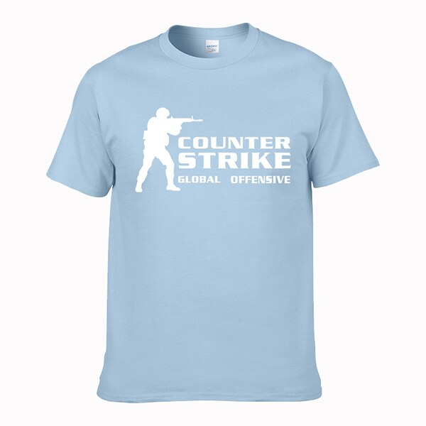CS GO Gamer T Shirt 2017 Hot Counter Strike Global Offensive CSGO Men Tshirt Top Quality Brand Clothing Funny T-Shirt Cotton Tee