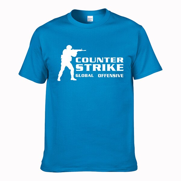 CS GO Gamer T Shirt 2017 Hot Counter Strike Global Offensive CSGO Men Tshirt Top Quality Brand Clothing Funny T-Shirt Cotton Tee