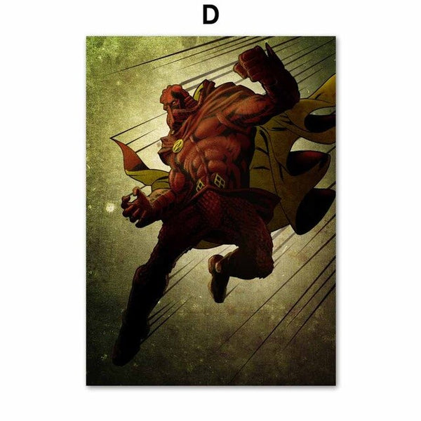 DC Super Hero Batman Superman Wonder Woman Wall Art Canvas Painting Nordic Posters And Prints Wall Pictures Baby Kids Home Decor